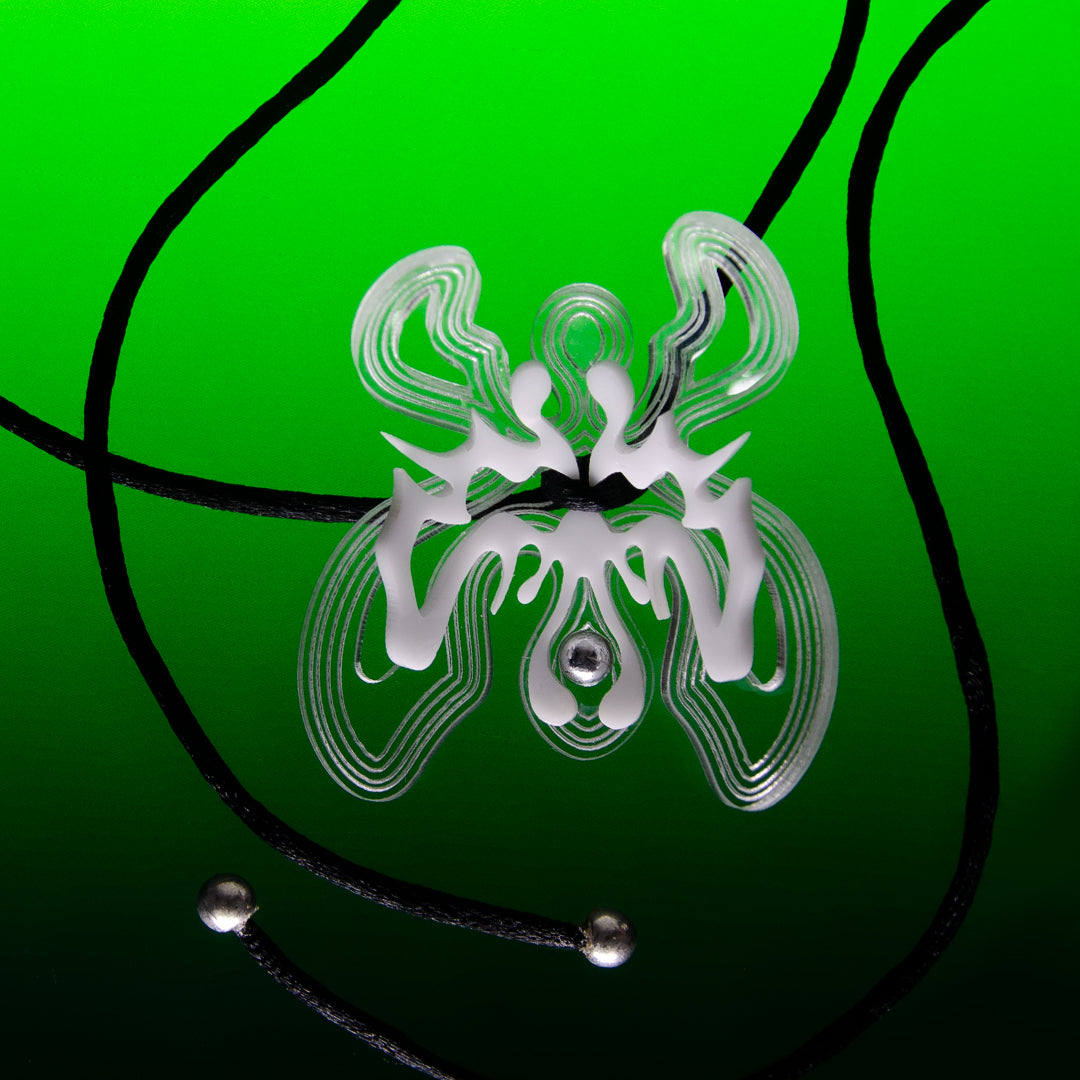 -Baby Orchid Choker