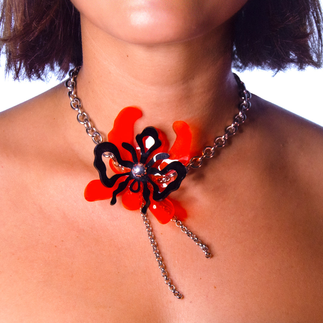 -Orchid A Necklace