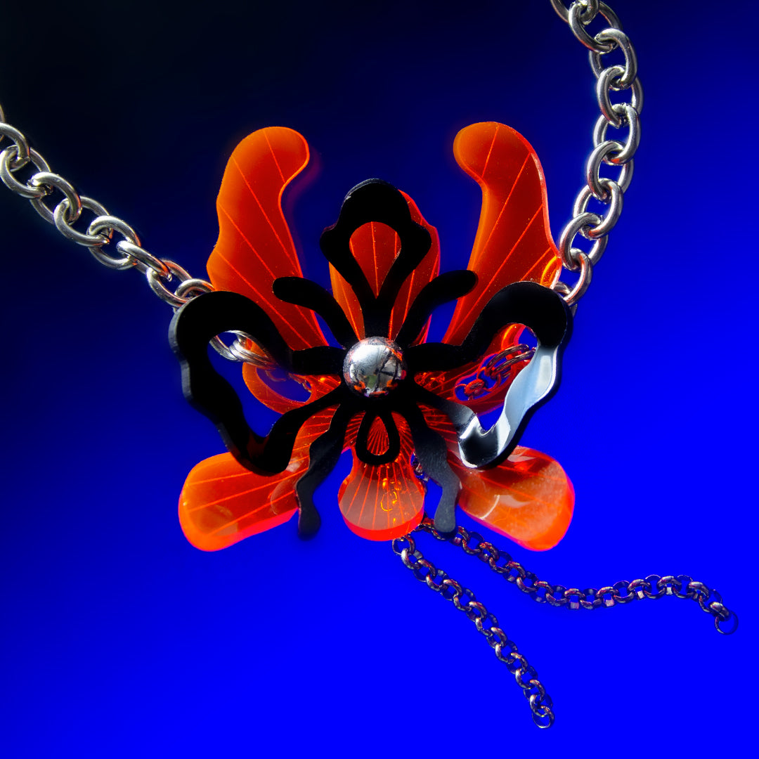 -Orchid A Necklace